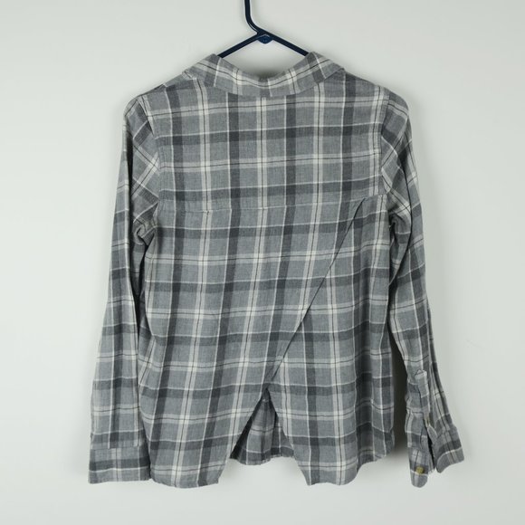 Marine Layer Women's Button Up Shirt Size X Small Split tail back - Picture 4 of 6